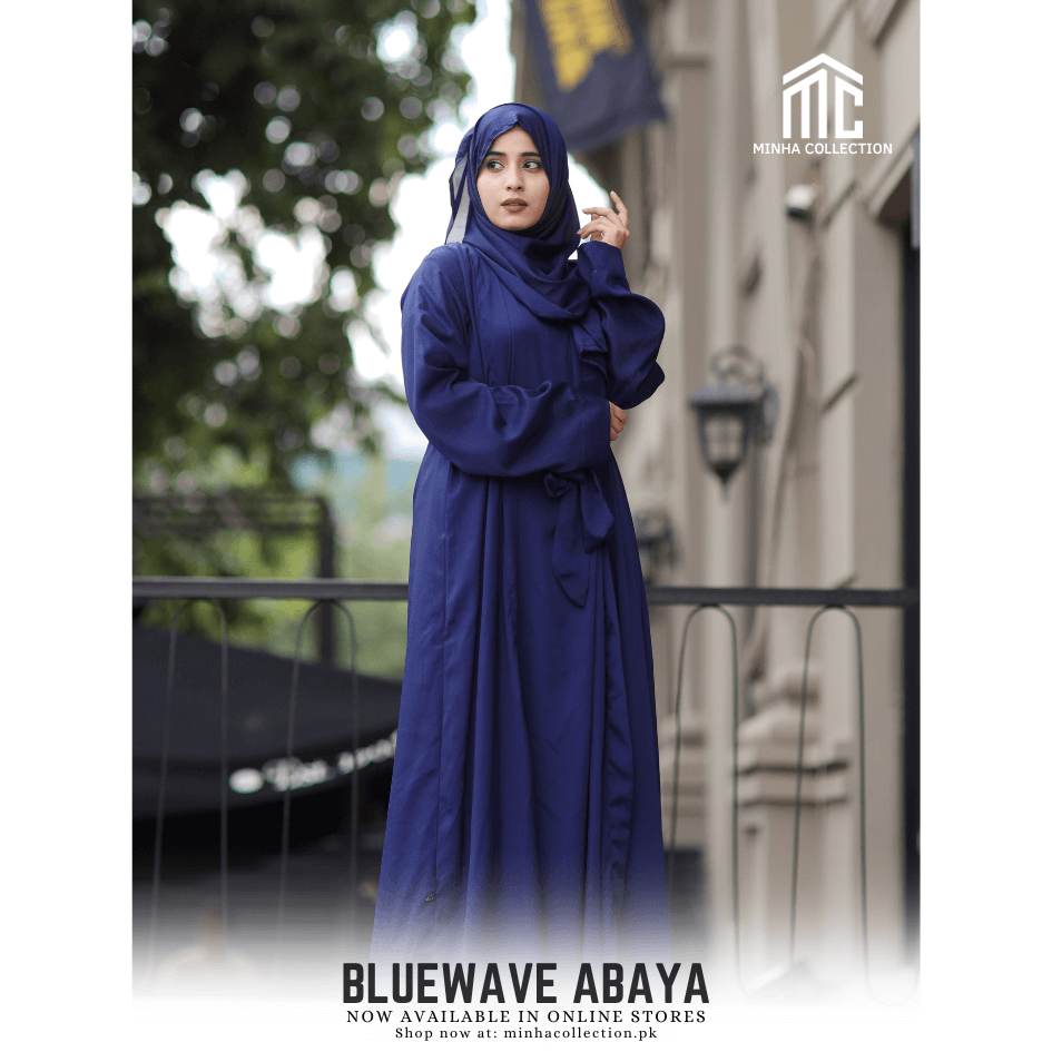 BlueWave Abaya