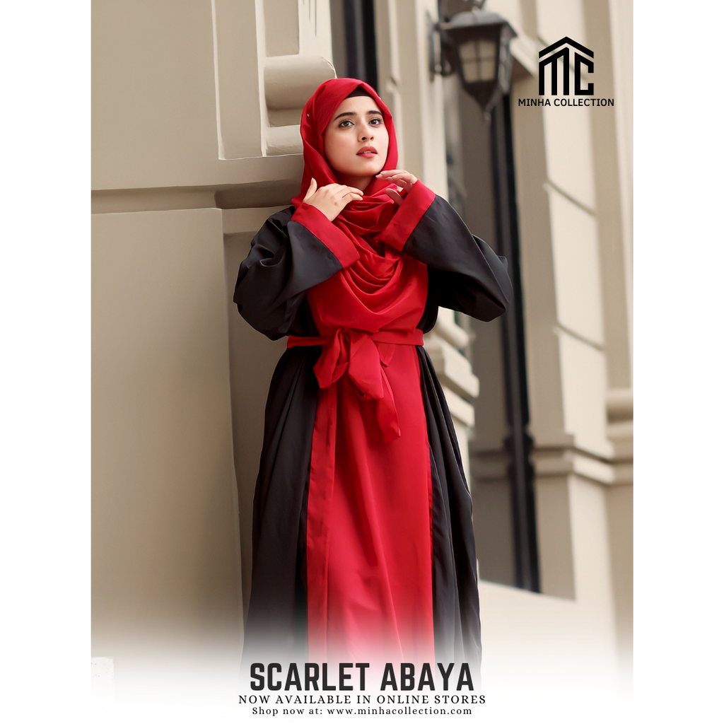 Scarlet Abaya