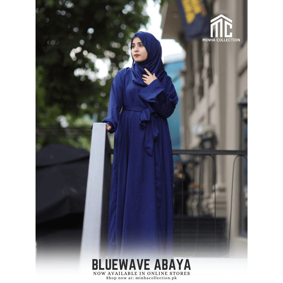 BlueWave Abaya