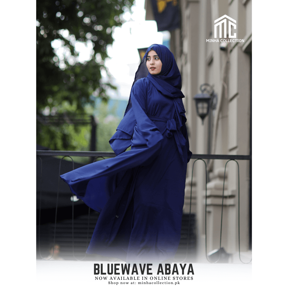 BlueWave Abaya