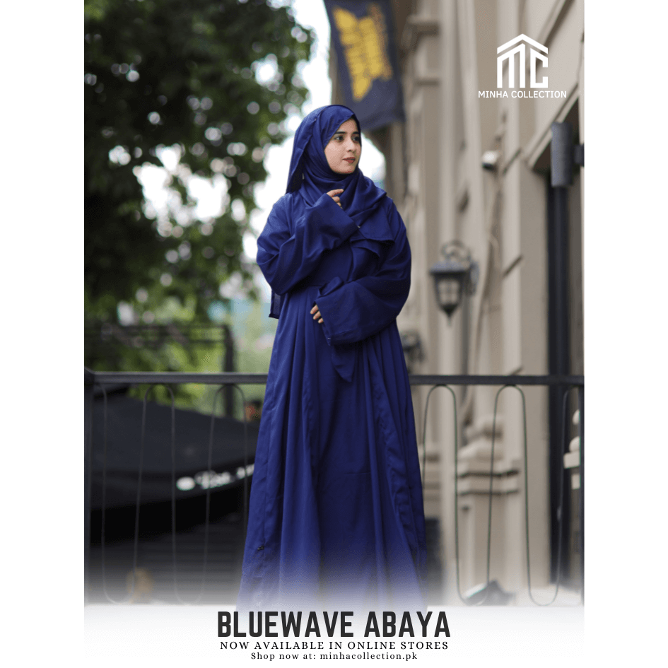 BlueWave Abaya