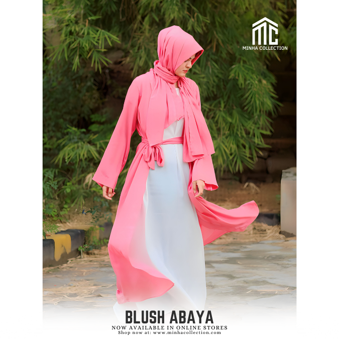 Blush Abaya