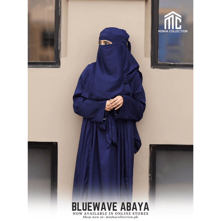 BlueWave Abaya