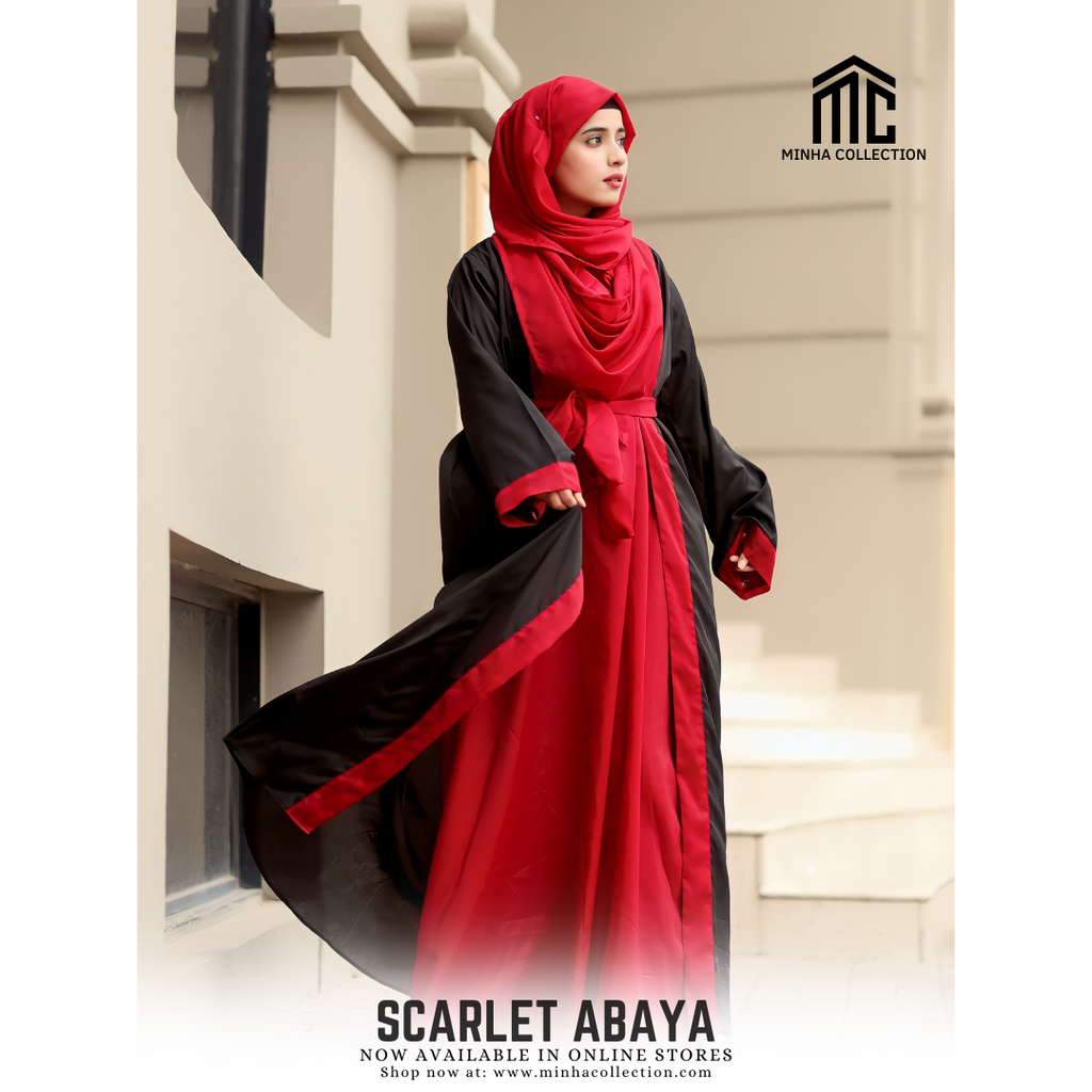 Scarlet Abaya