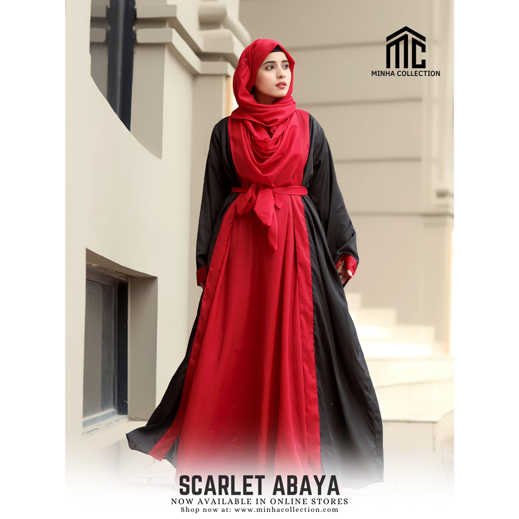 Scarlet Abaya