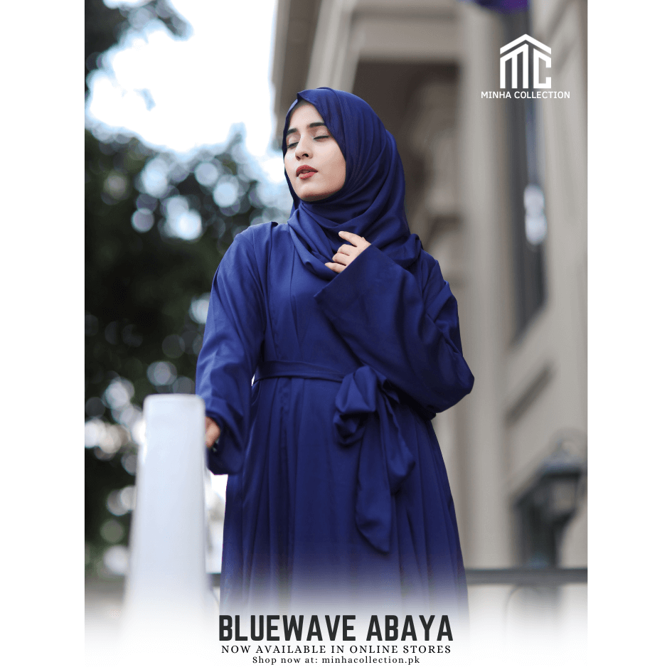 BlueWave Abaya