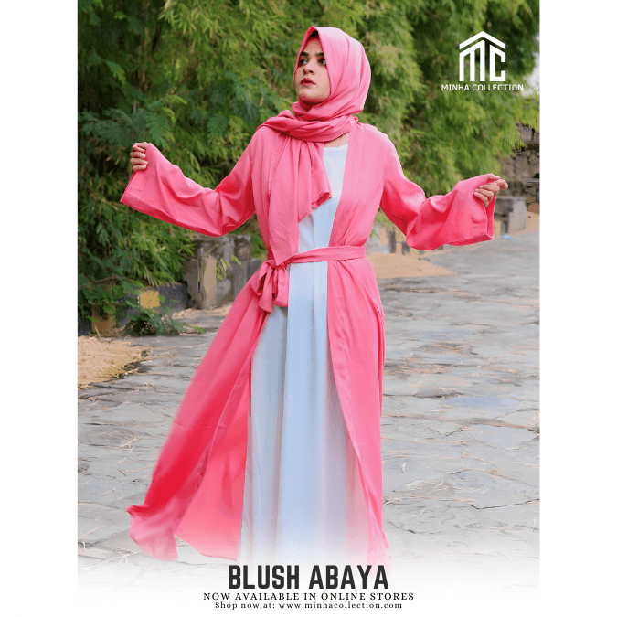Blush Abaya