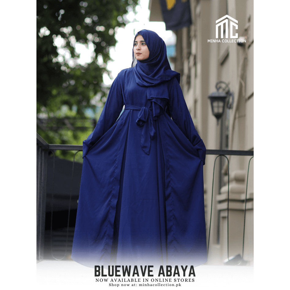 BlueWave Abaya