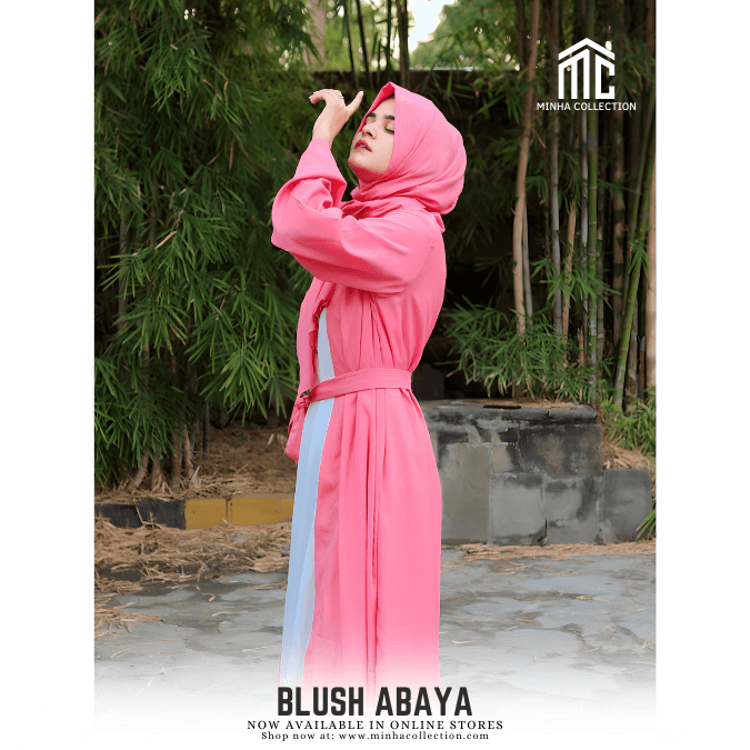 Blush Abaya