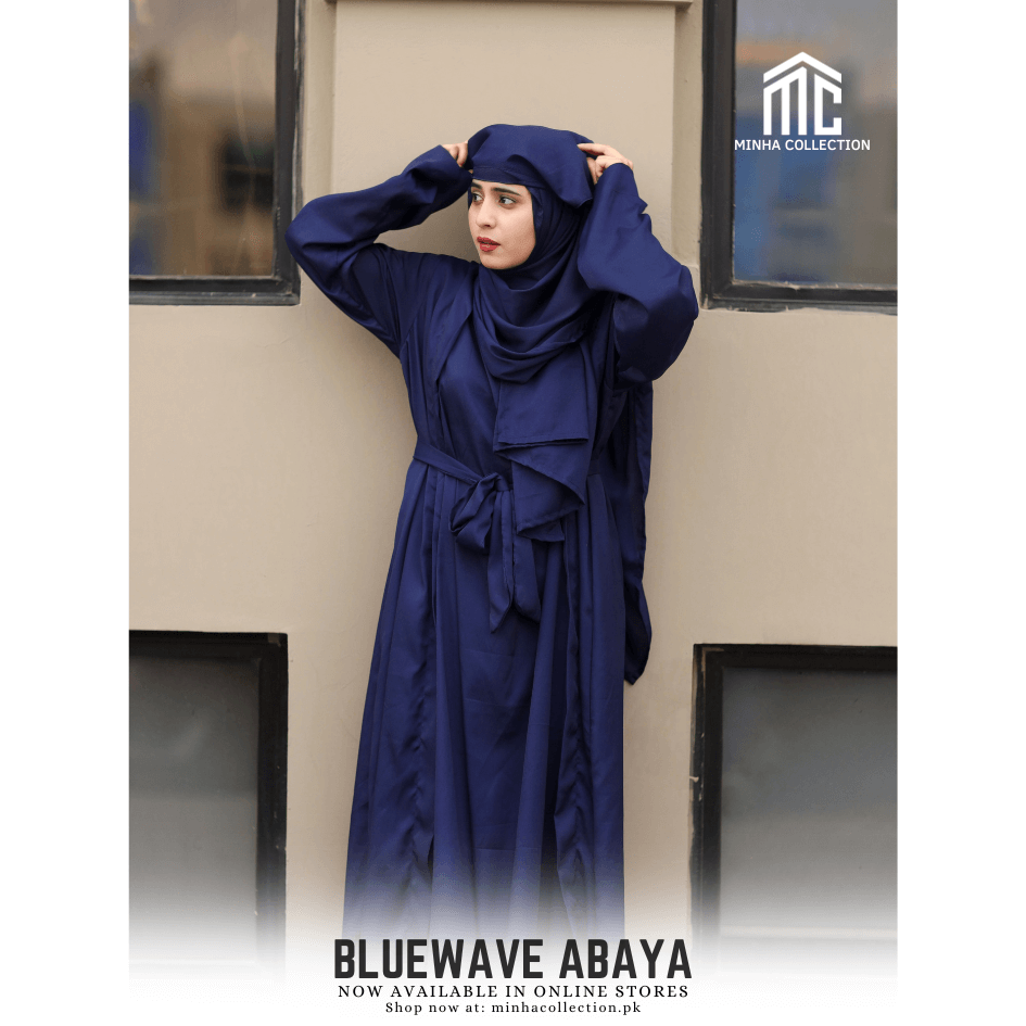 BlueWave Abaya