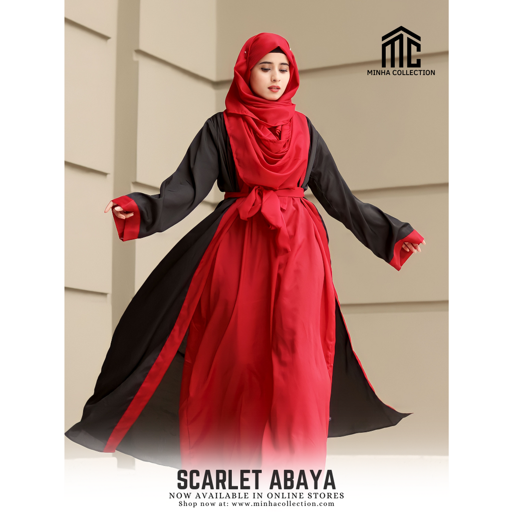 Scarlet Abaya