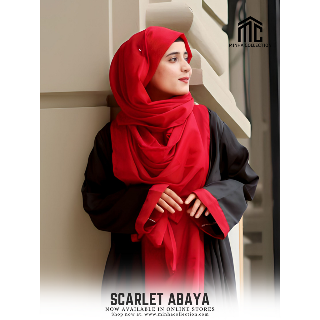 Scarlet Abaya