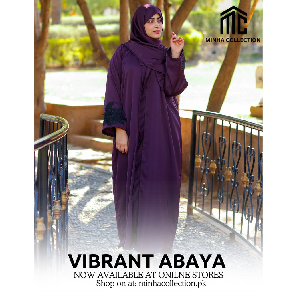 vibrant abaya minha collection